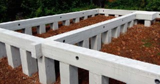 Столбчатый фундамент Иркутск. Заказать под ключ цена от 3254 руб/м3